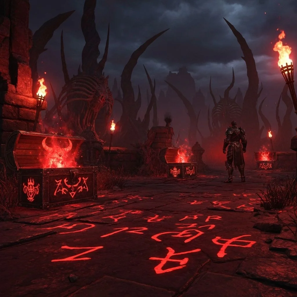 Diablo IV Helltide artwork for the input-driven cinder resource planner